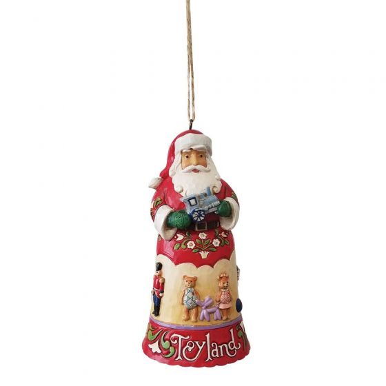 Toyland Santa Hanging Ornament 6009457