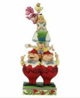 We're All Mad Here - Stacked Alice in Wonderland Figurine 6008997