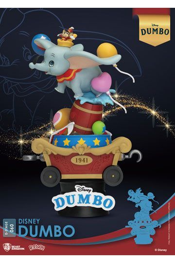 Disney Classic Animation Series D-Stage PVC Diorama Dumbo 15 cm BKDDS-060