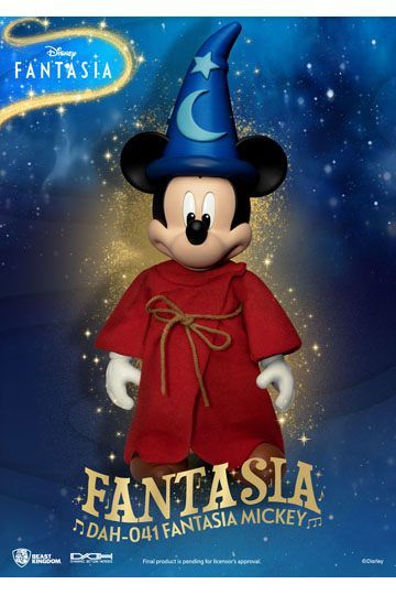 Disney Classic Dynamic 8ction Heroes Action Figure 1/9 Mickey Fantasia 21 c