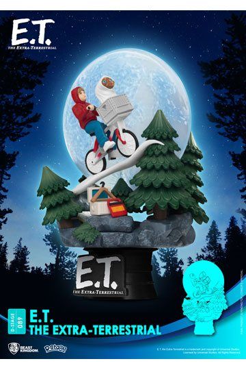 E.T. the Extra-Terrestrial D-Stage PVC Diorama Iconic Scene Movie Scene 15 