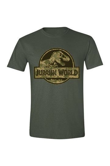 Jurassic World T-Shirt Camo Logo PCMTS1458JWL