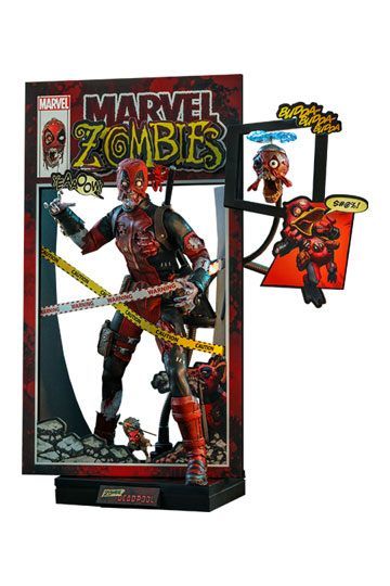 Marvel Zombies Comic Masterpiece Action Figure 1/6 Zombie Deadpool 31 cm HO