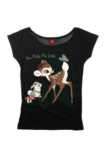 Bambi Ladies Loose T-Shirt Smile NPO36371L