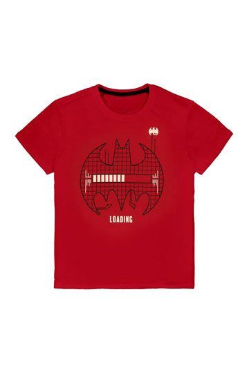 Batman T-Shirt Grid Logo TS524515BTMS