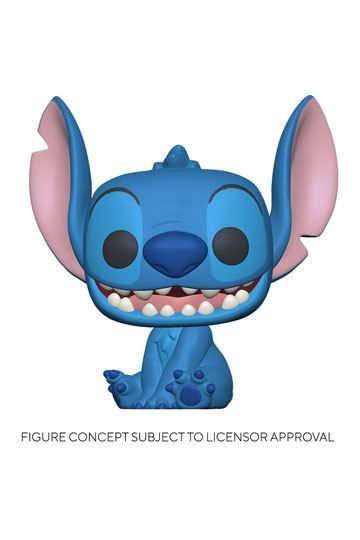 Lilo & Stitch POP! Disney Vinyl Figure Smiling Seated Stitch 9 cm FK55617