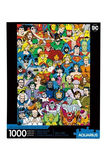 DC Comics Jigsaw Puzzle Retro Cast (1000 pieces) NMR65378
