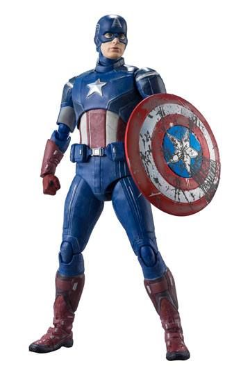 Avengers S.H. Figuarts Action Figure Captain America (Avengers Assemble Edi