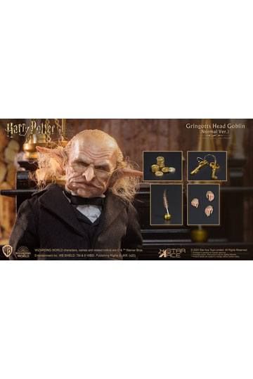 Harry Potter My Favourite Movie Action Figure 1/6 Gringotts Head Goblin 20 cm STACSA0091