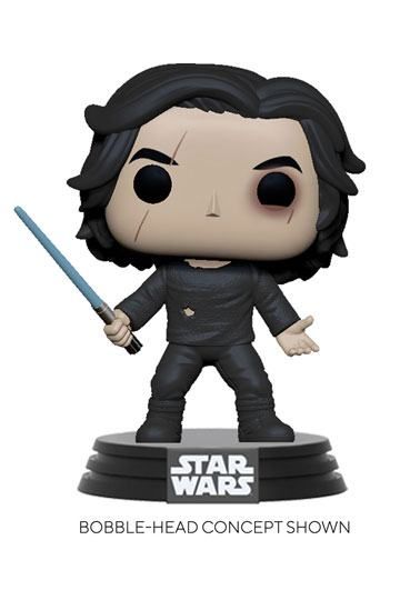 Star Wars Episode IX POP! Movies Vinyl Figure Ben Solo w/Blue Saber 9 cm FK