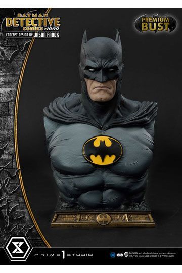 DC Comics Bust Batman Detective Comics #1000 Concept Design by Jason Fabok 