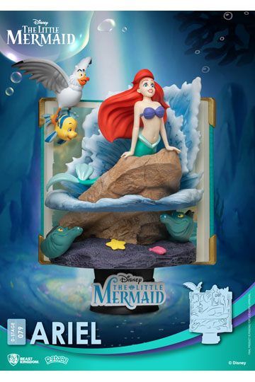 Disney Story Book Series D-Stage PVC Diorama Ariel New Version 15 cm BKDDS-