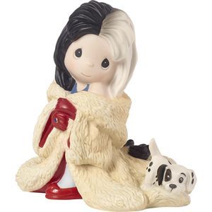 Disney Cruella De Vil Figurine, You’re Such A Dahling, Bisque Porcelain 183