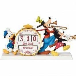 Disney Mickey & Friends Countdown Calendar, Resin 191702 