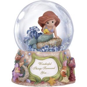 Disney The Little Mermaid Wonderful Things Surround You, Musical, Snow Glob