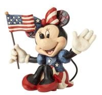 Minnie Patriotic Mini Figurine 4056744