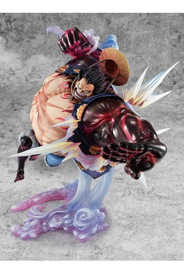 One Piece Excellent Model P O P Pvc Statue Sa Maximum Monkey D Luffy Gear 4 Bounce Man Ver 2 27 Cm Meho