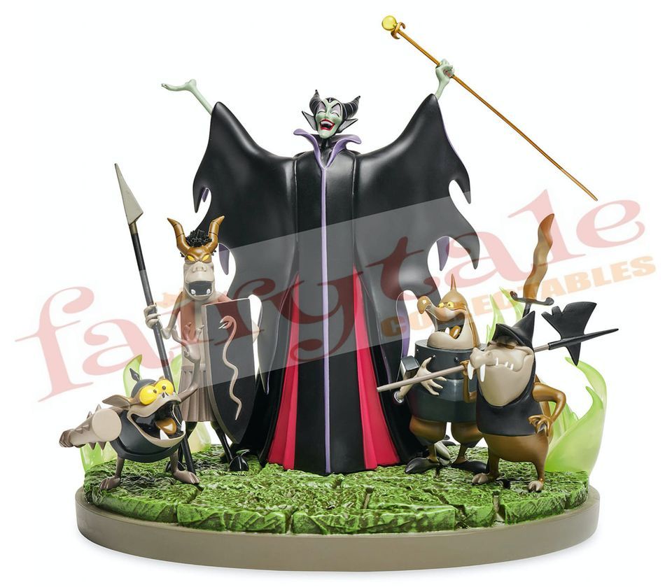 Disney Parks Sleeping Beauty Maleficent and Goons Figure