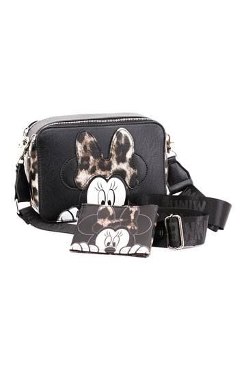 Disney IBiscuit Shoulder Bag & Card Holder / Mini Purse Minnie Mouse Classic KMN02251