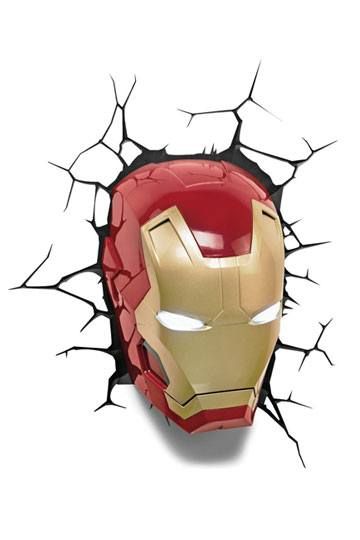 Marvel 3D LED Light Iron Man 3DL49465