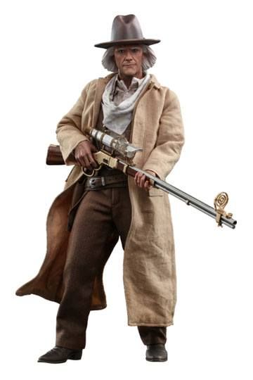 Back To The Zukunft III Movie Masterpiece Action Figure 1/6 Doc Brown 32 cm HOT909370