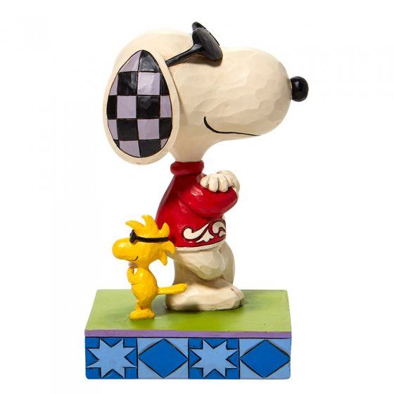 Joe Cool Snoopy and Woodstock Figurine 6010115 