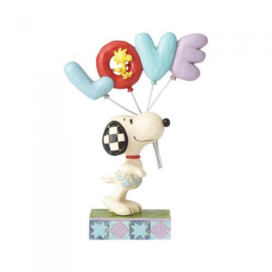 Snoopy with LOVE Balloon Figurine 6001291