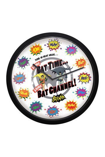 DC Comics Wall Clock Batman Retro FNTK-THG-DC32