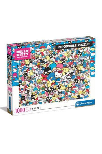 Hello Kitty Impossible Jigsaw Puzzle Hello Kitty And Friends (1000 pieces) CLMT39645