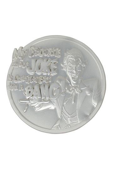 DC Comics Medallion The Joker Limited Edition (silver plated) FNTK-THG-DC40