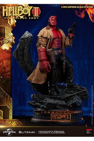 Hellboy II: The Golden Army Superb Statue 1/4 Hellboy 70 cm BW-SS-21301