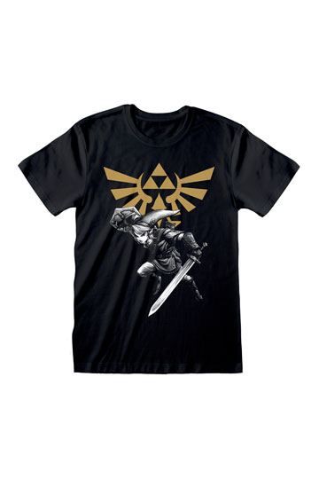 Legend of Zelda T-Shirt Link Starburst ZEL01023TSBL
