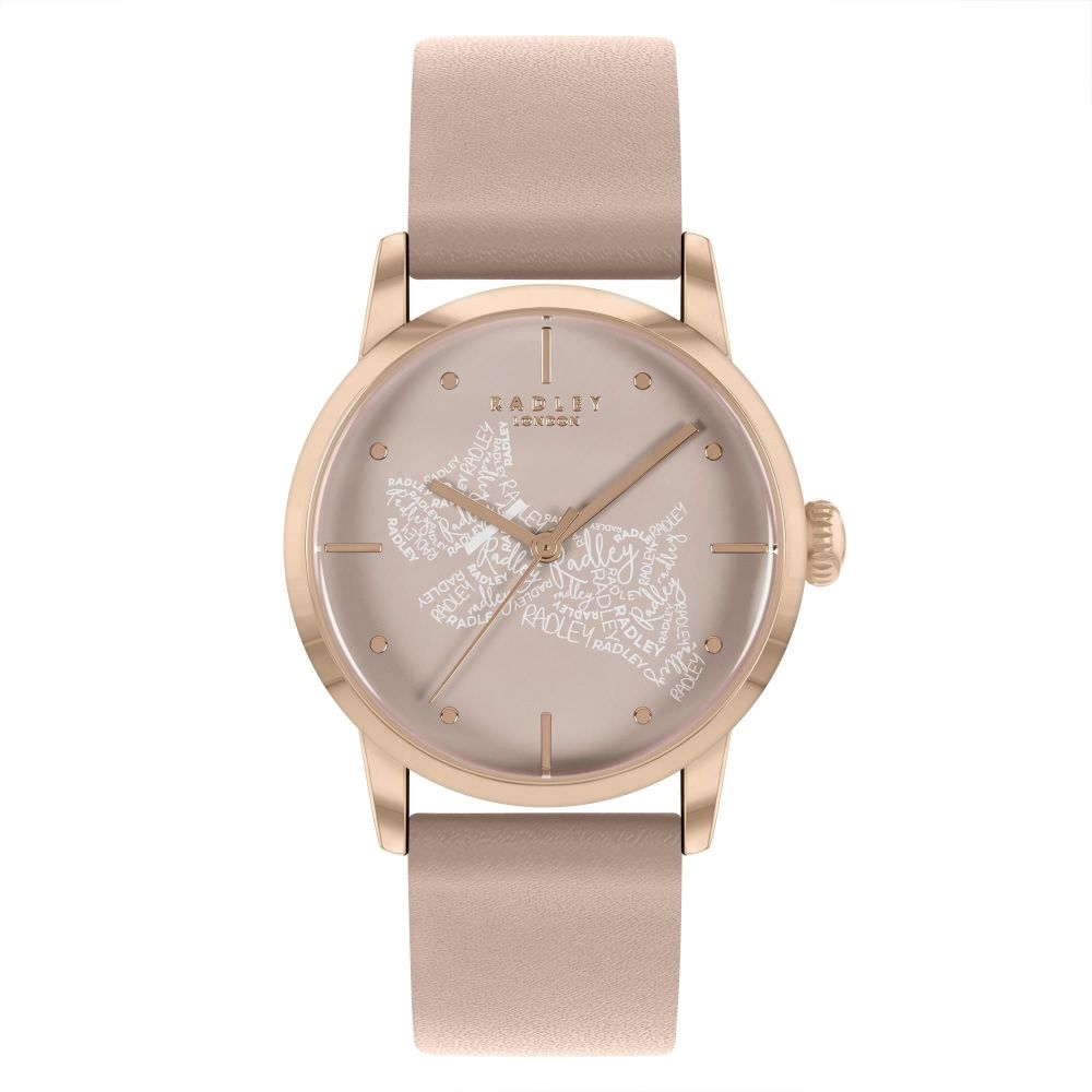 Radley Ladies Blush Pink Leather Strap Watch RY21526A