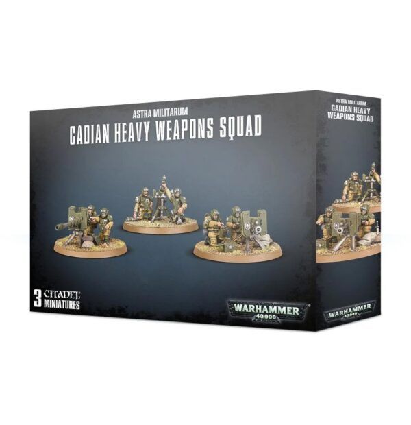 Astra Militarum – Cadian Heavy Weapon Squad