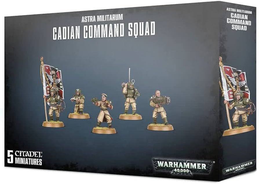 ASTRA MILITARUM: CADIAN COMMAND SQUAD