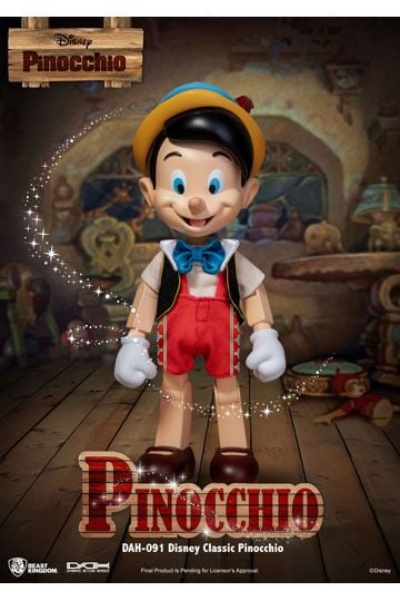 Disney Classic Dynamic 8ction Heroes Action Figure 1/9 Pinocchio 18 cm