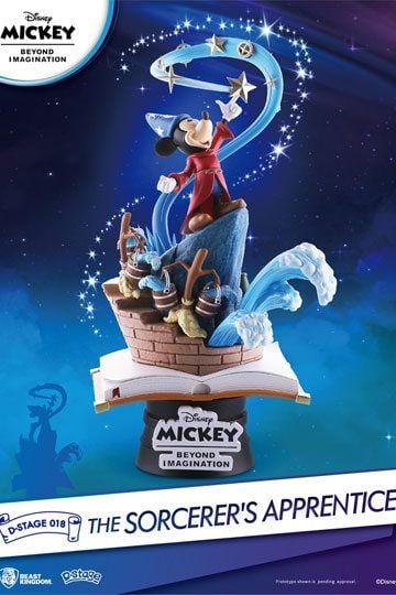 Mickey Beyond Imagination D-Stage PVC Diorama The Sorcerer's Apprentice 15 cm