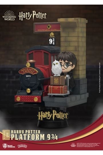 Harry Potter D-Stage PVC Diorama Platform 9 3/4 New Version 15 cm