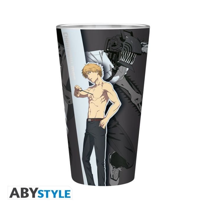 CHAINSAW MAN - Large Glass - 400ml - Trio