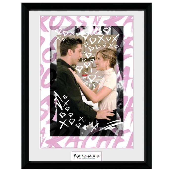 FRIENDS - Framed Print - Ross and Rachel (30x40)