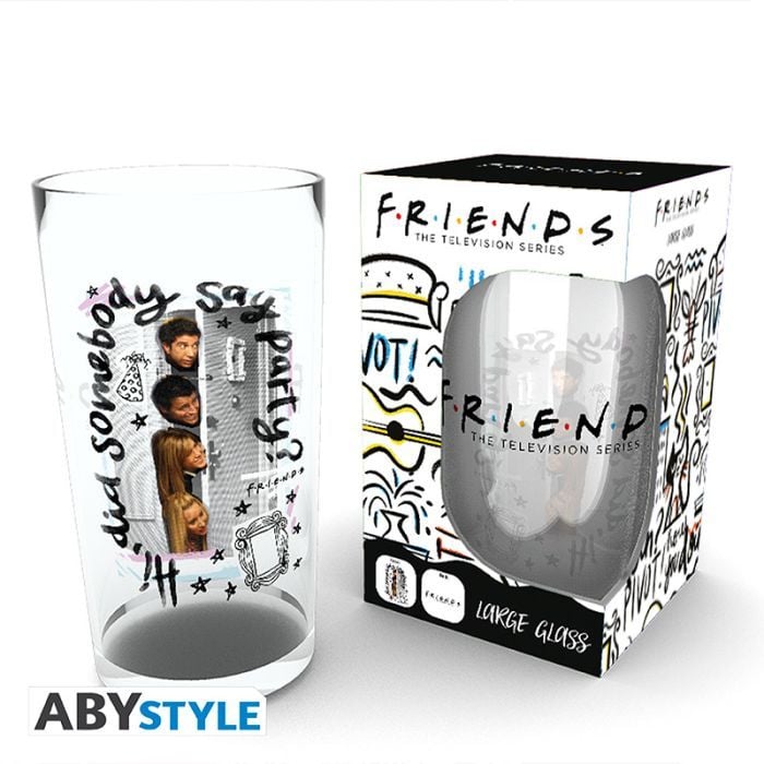 FRIENDS - Large Glass - 400ml - Party