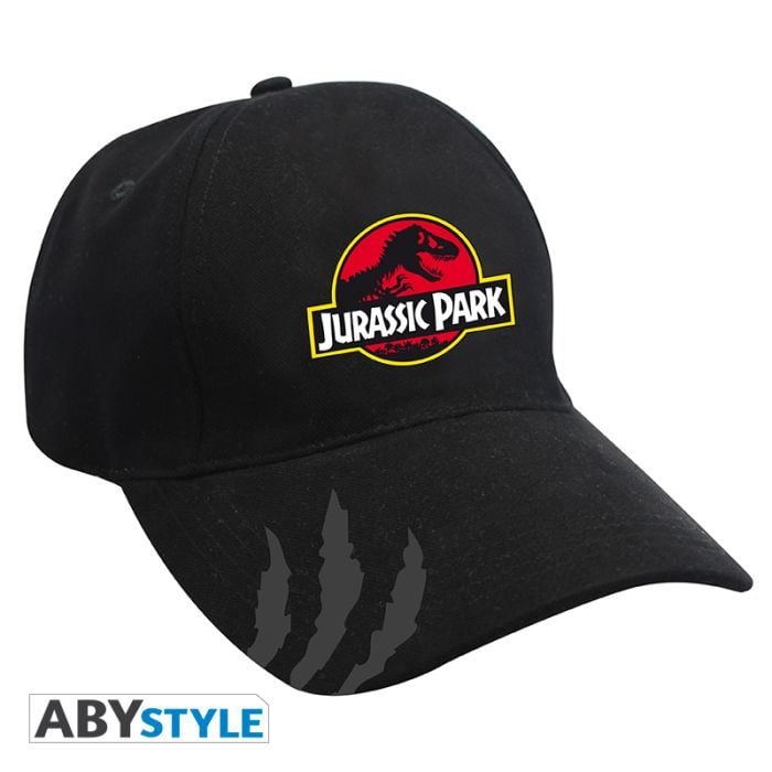 JURASSIC PARK - Cap - Black - Jurassic logo