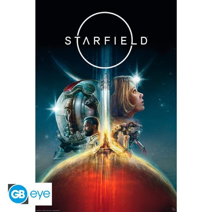 STARFIELD - Poster Maxi 91.5x61 - Jouney Through Space