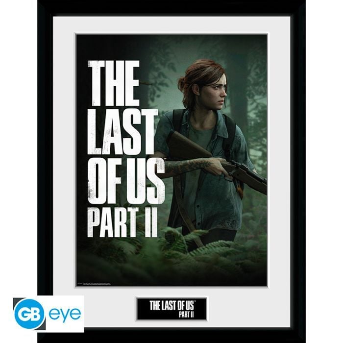 THE LAST OF US PART II - Framed print "Ellie" (30x40)