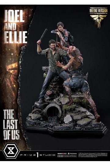 The Last of Us Part I Ultimate Premium Masterline Series Statue Joel & Ellie Deluxe Version (The Last of Us Part I) 73 cm