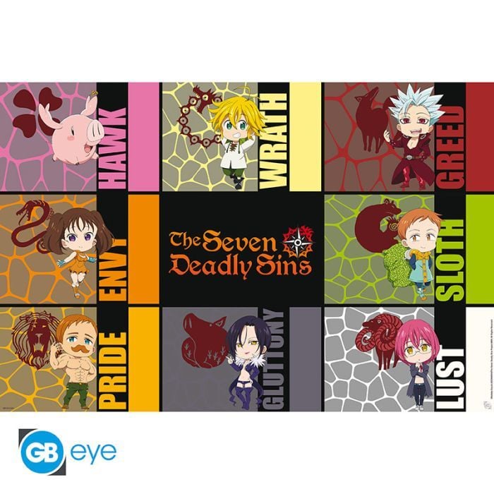 THE SEVEN DEADLY SINS: S3 - Poster Maxi 91.5x61