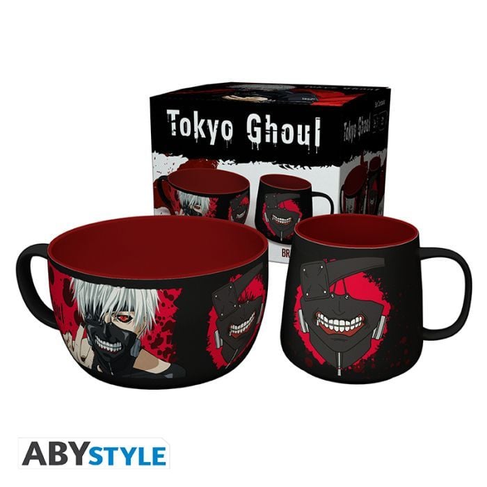 TOKYO GHOUL - Breakfast Set Mug + Bowl - Ken