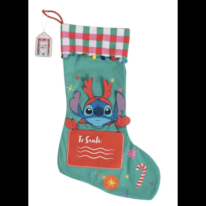 DISNEY STITCH CHRISTMAS STOCKING