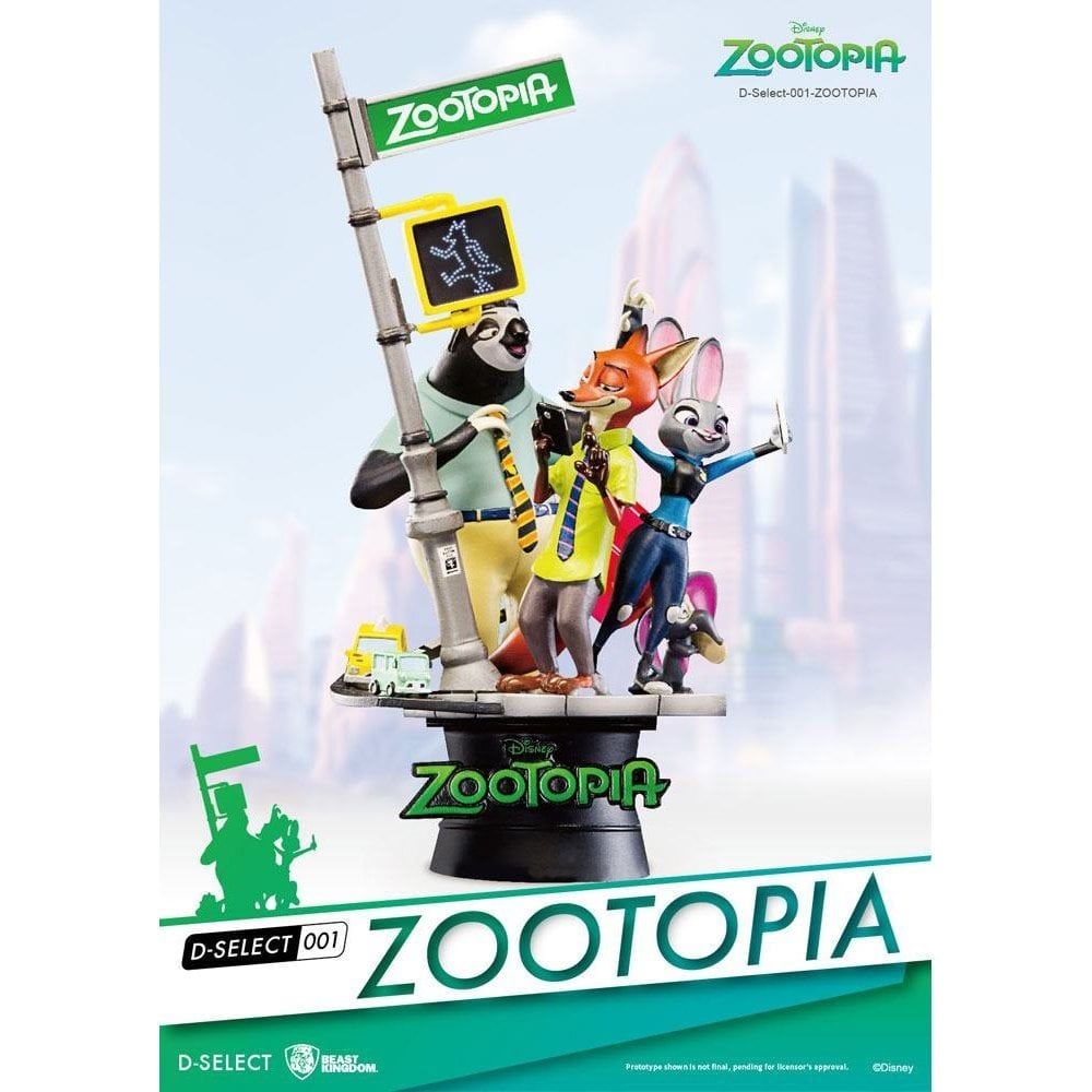 Zootopia D-Select Diorama