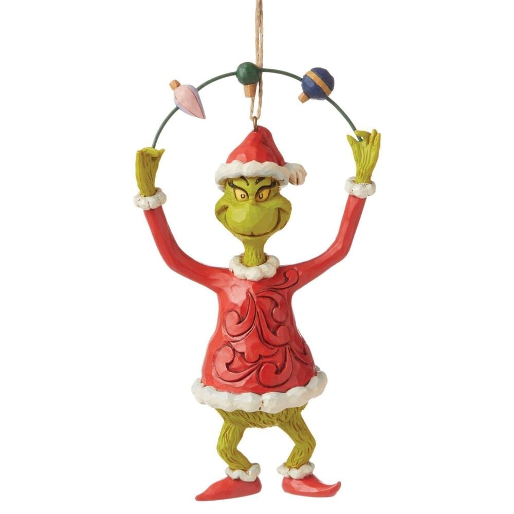 Grinch Juggling Ornament